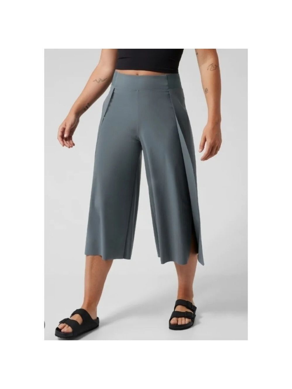 Athleta Cosmic Wrap Pant in Gray